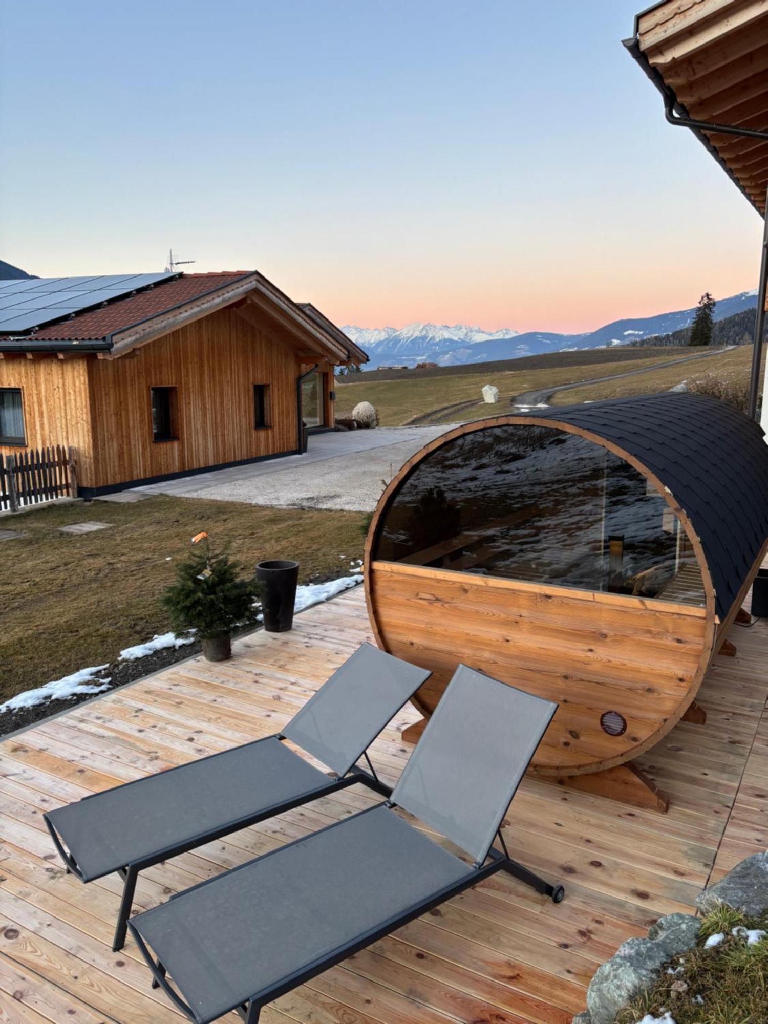 Chalet Am Wiesenweg Chiusa Luaran gambar